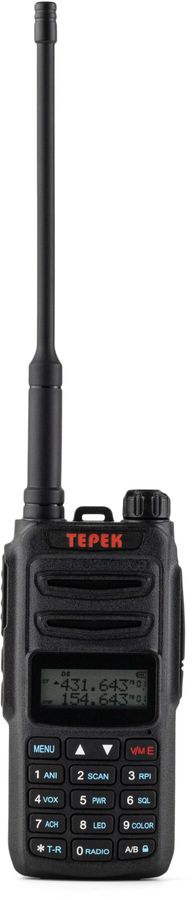 Рация Терек РК-222 502кан. до 13км аккум. сигн.Аналоговый черный