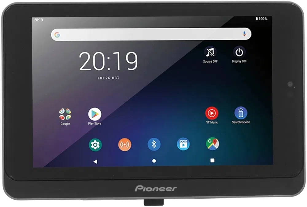 Автомагнитола Pioneer SDA835Tab+T20BT 2DIN 4x50Вт v4.2 USB 2.0 AUX 2048Mb DSP Android 9 8" WiFi 3 RDS