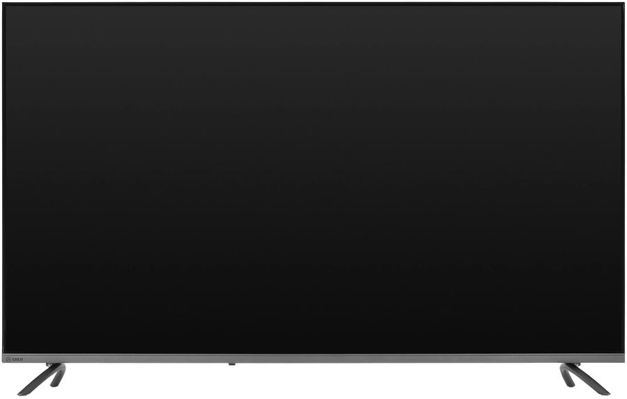 Телевизор QLED Sber 55" SDX-55UQ6000DGA Салют ТВ Frameless темно-серый 4K Ultra HD 60Hz DVB-T DVB-T2 DVB-C DVB-S DVB-S2 USB WiFi Smart TV