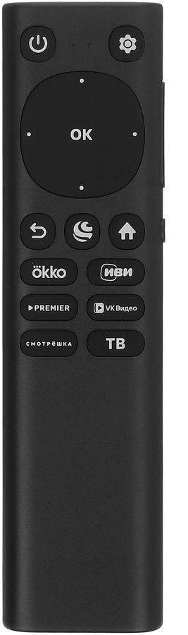 Телевизор QLED Sber 55" SDX-55UQ6000DGA Салют ТВ Frameless темно-серый 4K Ultra HD 60Hz DVB-T DVB-T2 DVB-C DVB-S DVB-S2 USB WiFi Smart TV