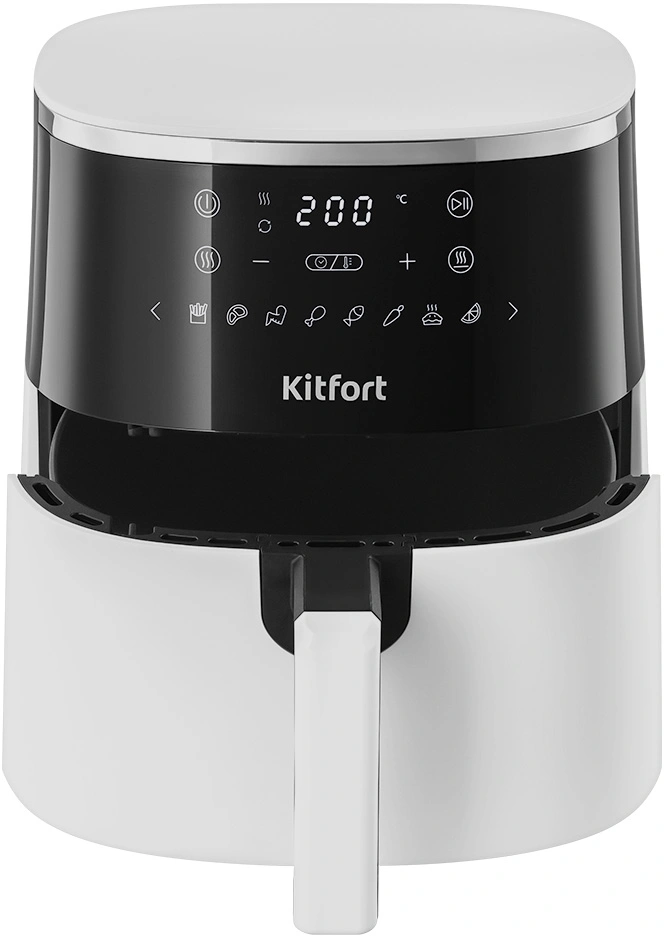 Аэрогриль Kitfort КТ-8157 4.2л 1500Вт белый/черный
