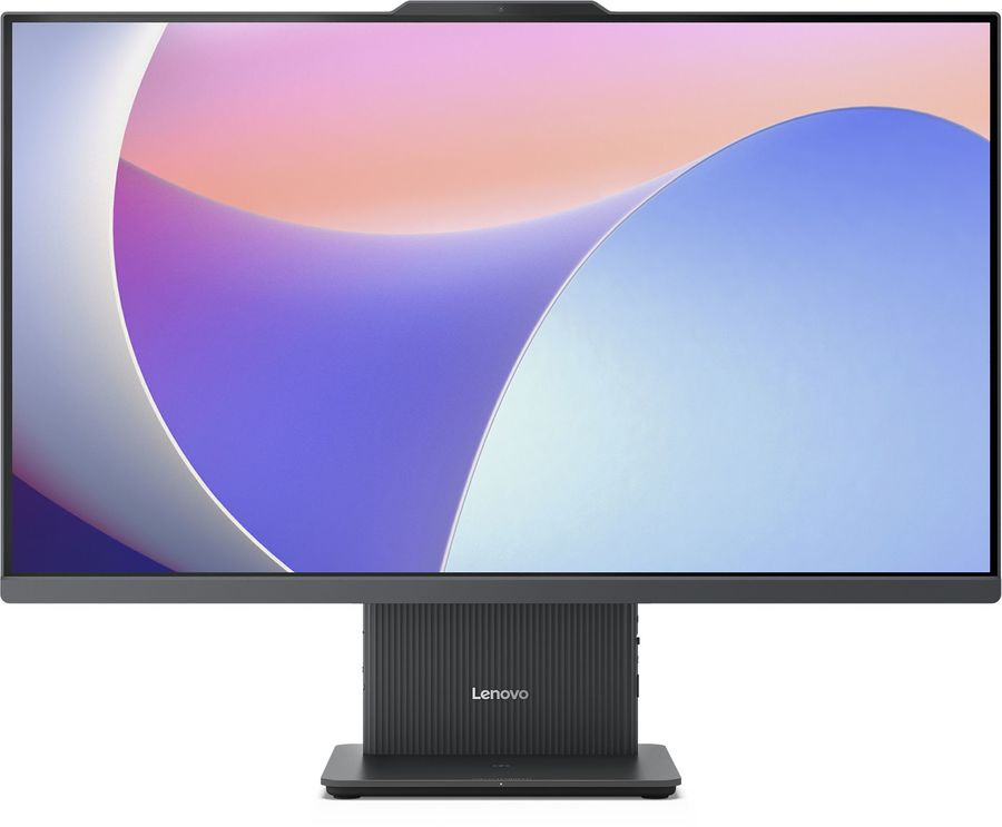 Моноблок Lenovo IdeaCentre 27ARR9 27" Full HD Ryzen 7 7735HS (3.2) 16Gb SSD512Gb 680M без ОС GbitEth WiFi BT 135W клавиатура мышь Cam серый 1920x1080