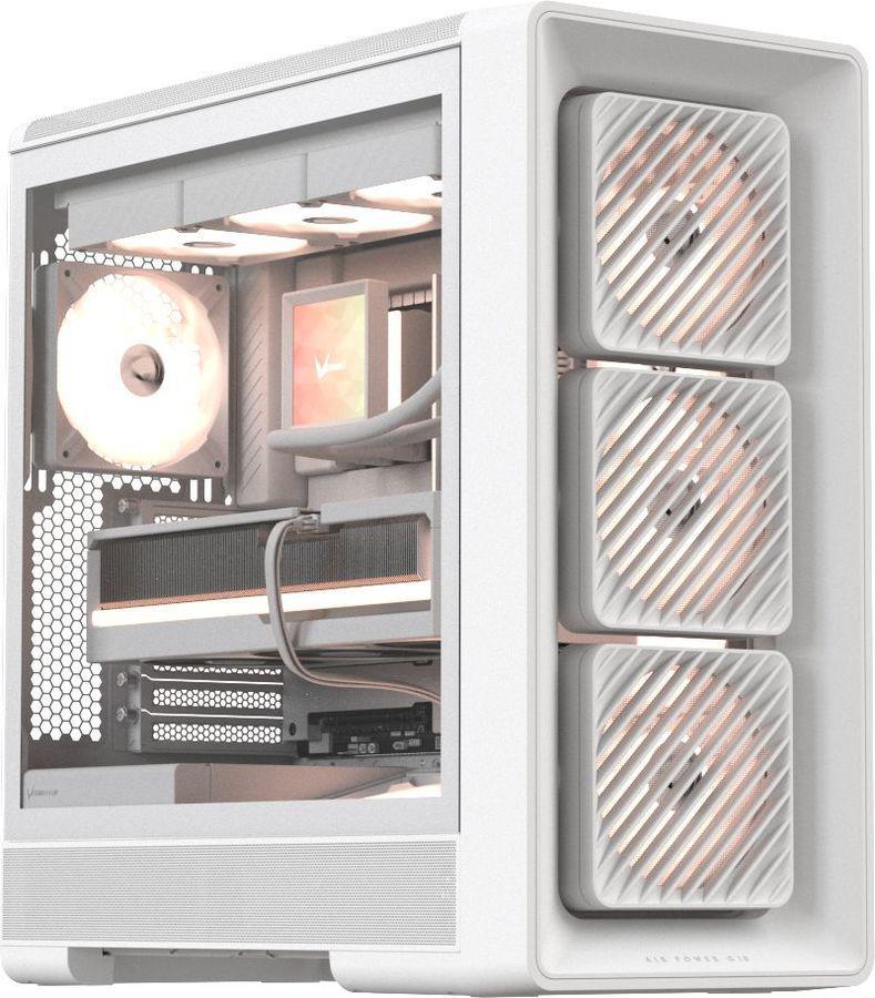 Корпус Formula Air Power G10 белый без БП ATX 7x120mm 5x140mm 2xUSB3.0 audio bott PSU
