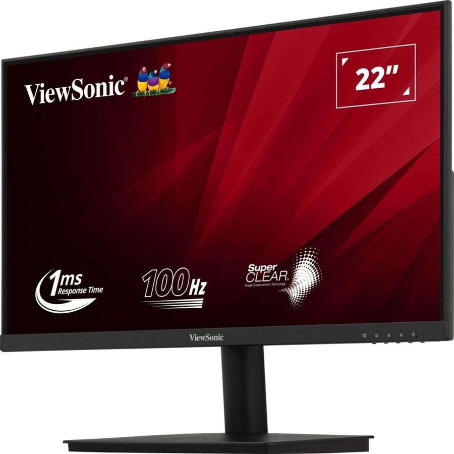 Монитор ViewSonic 21.5" VA220-H черный VA LED 16:9 HDMI матовая 4000:1 250cd 178гр/178гр 1920x1080 100Hz VGA FHD 2.5кг