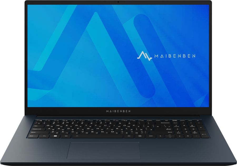 Ноутбук Maibenben M17A-R574UM Ryzen 5 7430U 16Gb SSD512Gb AMD Radeon Graphics 17.3" IPS FHD (1920x1080) Windows 11 Home blue WiFi BT Cam 3896mAh (M17A-R574UM0F3RHU4EB1)