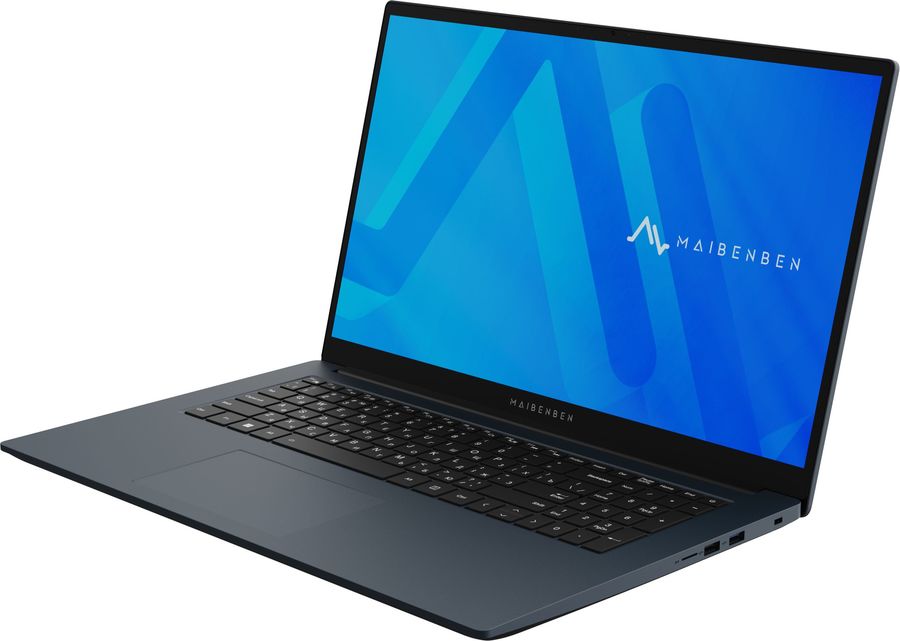 Ноутбук Maibenben M17A-R574UM Ryzen 5 7430U 16Gb SSD512Gb AMD Radeon Graphics 17.3" IPS FHD (1920x1080) Windows 11 Home blue WiFi BT Cam 3896mAh (M17A-R574UM0F3RHU4EB1)