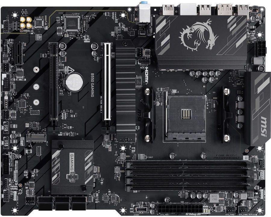 Материнская плата MSI B550 GAMING Soc-AM4 AMD B550 4xDDR4 ATX AC`97 8ch(7.1) GbLAN RAID+HDMI+DP