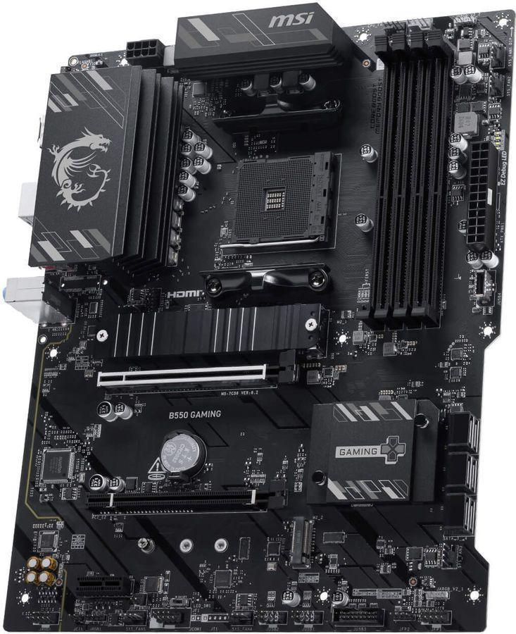 Материнская плата MSI B550 GAMING Soc-AM4 AMD B550 4xDDR4 ATX AC`97 8ch(7.1) GbLAN RAID+HDMI+DP