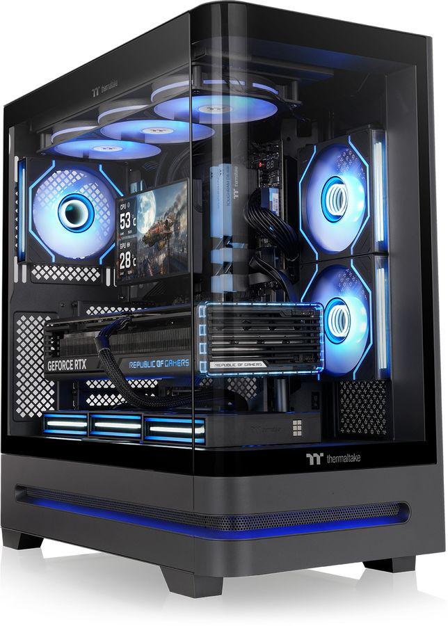 Корпус Thermaltake Arcus 290 TG черный без БП ATX 6x120mm 3x140mm 2xUSB3.0 audio bott PSU