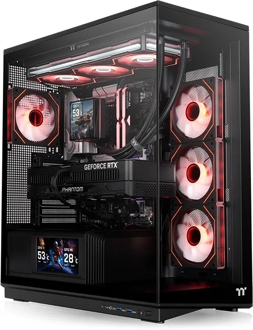 Корпус Thermaltake Stage 450 TG черный без БП ATX 3x120mm 4x140mm 1xUSB3.0 audio bott PSU