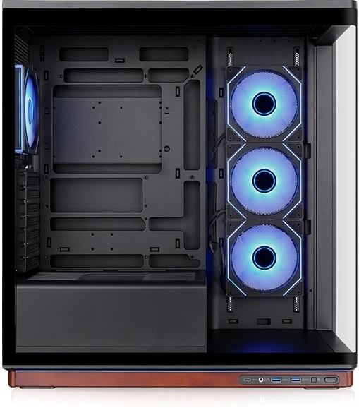Корпус Thermaltake Stage 500 TG черный без БП E-ATX audio bott PSU