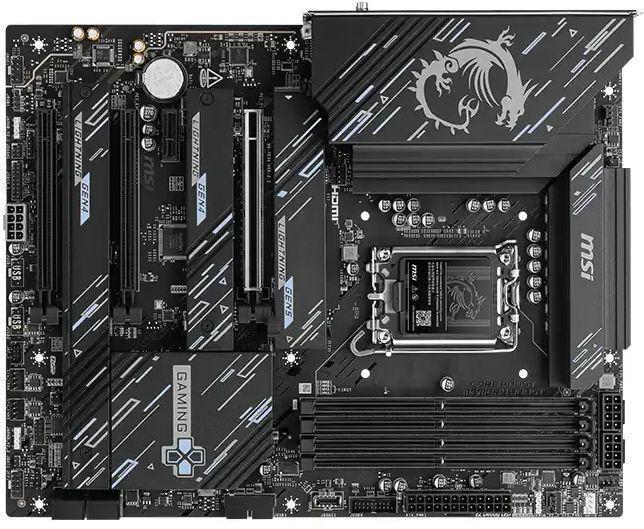 Материнская плата MSI Z890 GAMING PLUS WIFI6E Soc-1851 Intel Z890 4xDDR5 ATX AC`97 8ch(7.1) 5Gigabit RAID+HDMI+DP
