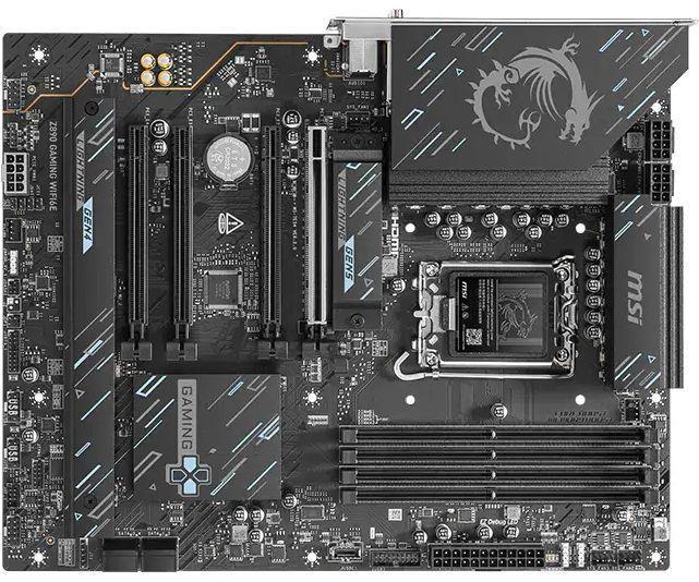 Материнская плата MSI Z890 GAMING WIFI6E Soc-1851 Intel Z890 ATX AC`97 8ch(7.1) 2.5Gg RAID+HDMI+DP