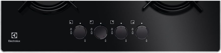 Газовая варочная поверхность Electrolux EGT6242NVK черный