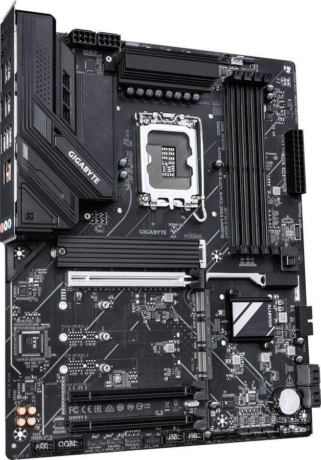 Материнская плата Gigabyte Z890 D PLUS Soc-1851 Intel Z890 4xDDR5 ATX AC`97 8ch(7.1) 2.5Gg RAID+DP