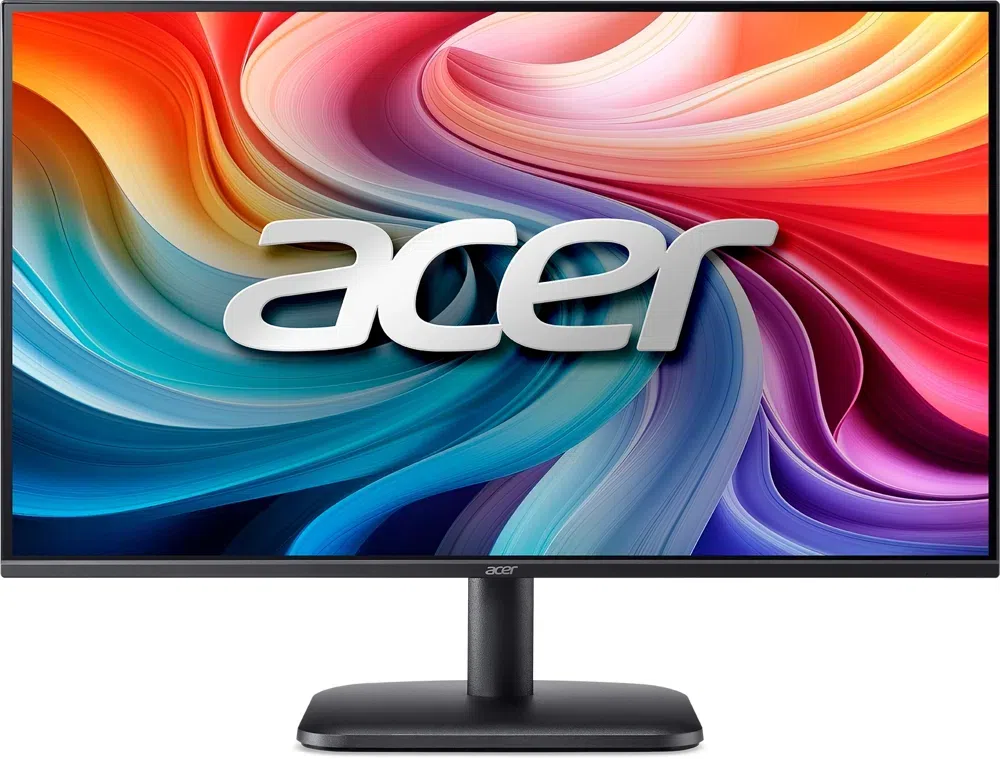 Монитор Acer 24.5" EK251QP6bi черный IPS LED 1ms 16:9 HDMI 3D матовая 250cd 178гр/178гр 1920x1080 144Hz FreeSync VGA FHD