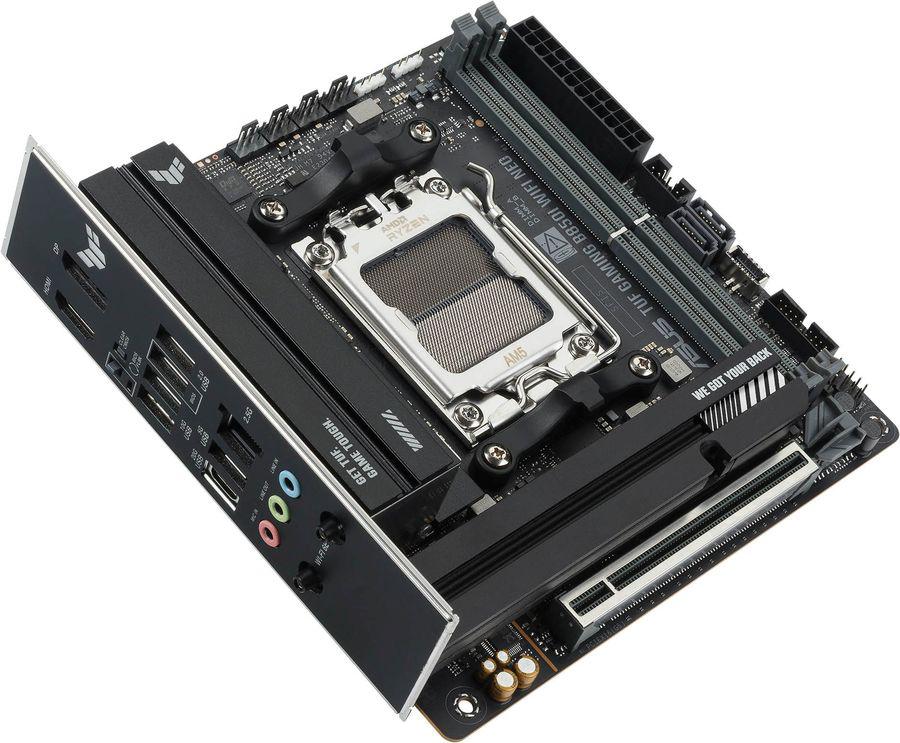 Материнская плата Asus TUF GAMING B850I WIFI NEO Socket AM5 AMD B850 2xDDR5 mini-ITX AC`97 8ch(7.1) 2.5Gg RAID+HDMI+DP