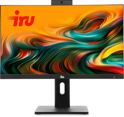 Моноблок IRU Tactio 23IP 23.8" Full HD i3 14100 (3.5) 8Gb SSD480Gb UHDG 730 без ОС WiFi BT 120W Cam черный 1920x1080 (RUS)