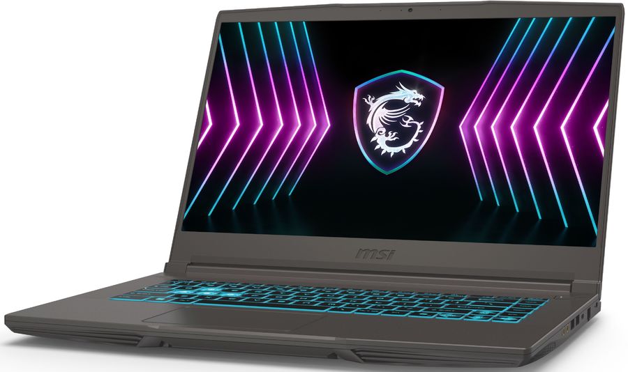 Ноутбук MSI Thin 15 B2RVE-3602XRU Core 5 210H 16Gb SSD512Gb NVIDIA GeForce RTX4050 6Gb 15.6" IPS FHD (1920x1080) без ОС grey WiFi BT Cam (9S7-16R831-3602)