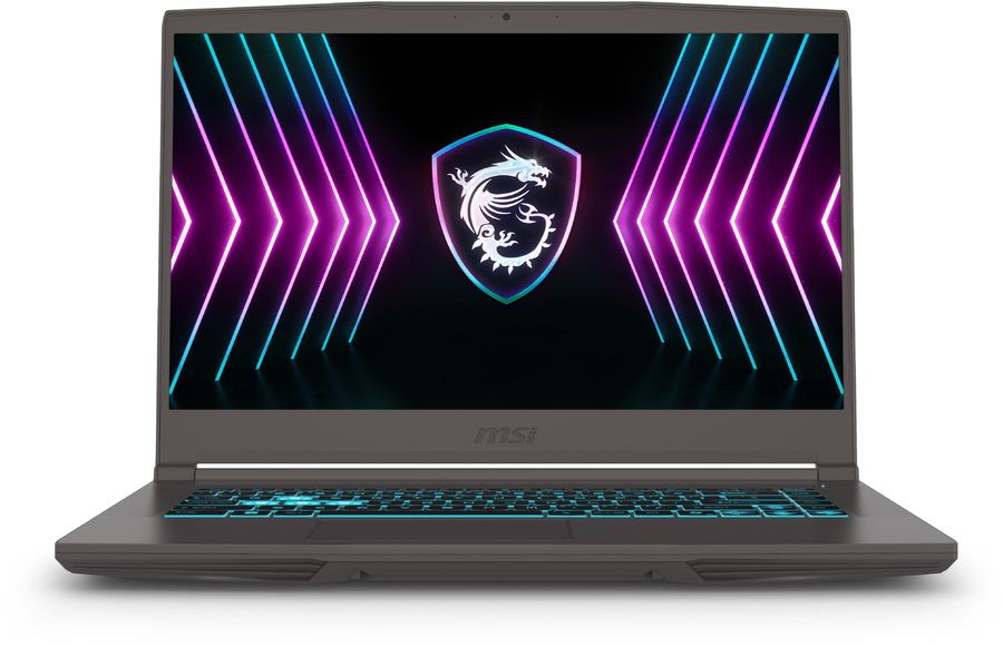 Ноутбук MSI Thin 15 B2RVE-3603XRU Core 7 240H 16Gb SSD512Gb NVIDIA GeForce RTX4050 6Gb 15.6" IPS FHD (1920x1080) без ОС grey WiFi BT Cam (9S7-16R831-3603)