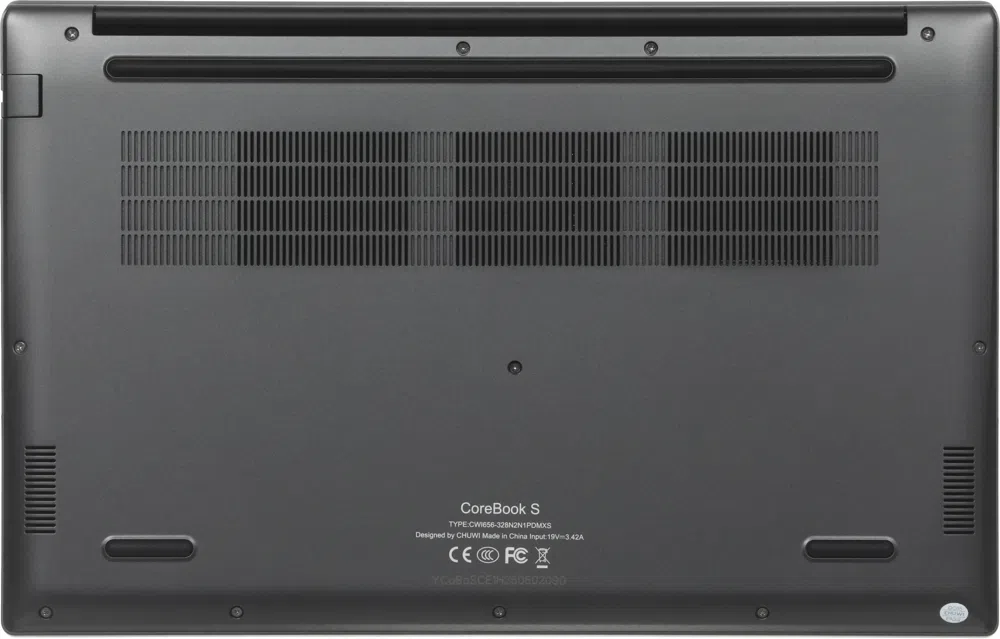 Ноутбук Chuwi Corebook S Core i3 1220P 8Gb SSD256Gb Intel UHD Graphics 15.6" IPS FHD (1920x1080) Windows 11 Pro grey WiFi BT Cam 5000mAh (CWI656-328N2N1PDMXS)