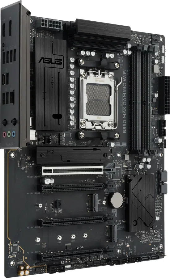 Материнская плата Asus B850 MAX GAMING WIFI Socket AM5 AMD B850 ATX AC`97 8ch(7.1) 2.5Gg RAID+HDMI+DP