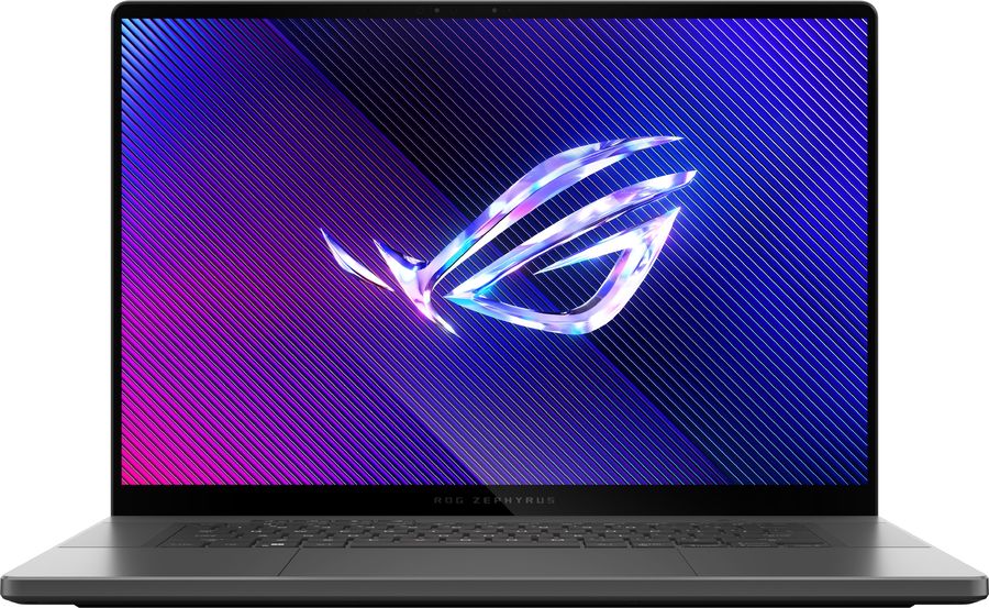 Ноутбук Asus ROG Zephyrus G16 GU605CM-QR150 Core Ultra 7 255H 16Gb SSD512Gb NVIDIA GeForce RTX 5060 8Gb 16" OLED 2.5K (2560x1600) без ОС grey WiFi BT Cam Bag (90NR0M21-M007X0)