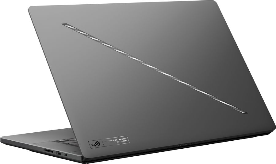 Ноутбук Asus ROG Zephyrus G16 GU605CM-QR150 Core Ultra 7 255H 16Gb SSD512Gb NVIDIA GeForce RTX 5060 8Gb 16" OLED 2.5K (2560x1600) без ОС grey WiFi BT Cam Bag (90NR0M21-M007X0)