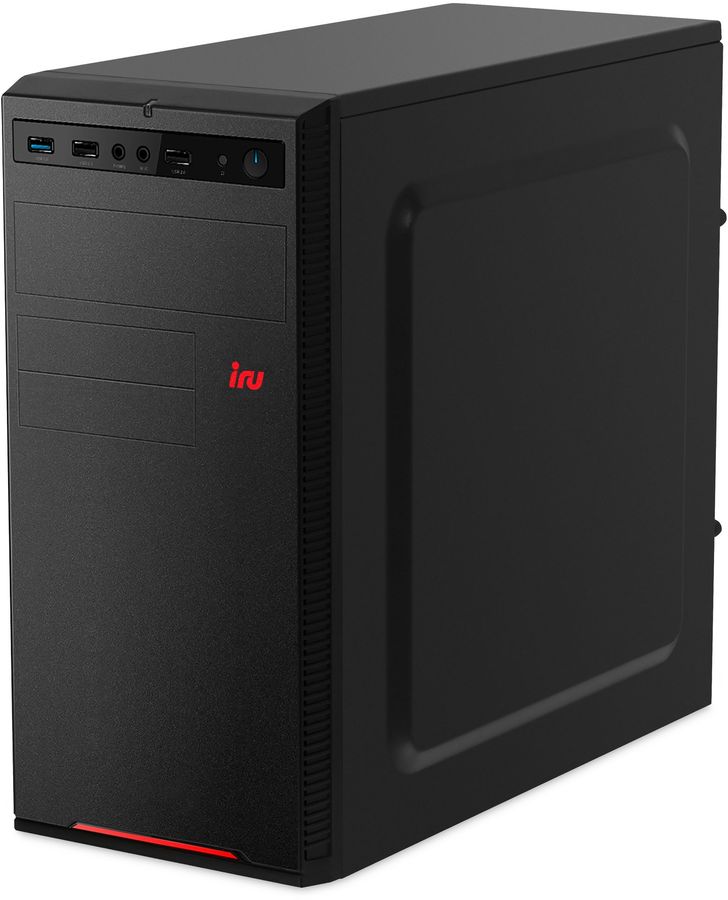 ПК IRU Planio 320A5S0 MT Ryzen 5 5600GT (3.6) 16Gb SSD512Gb RGr без ОС GbitEth 400W черный (RUS) (2195818)
