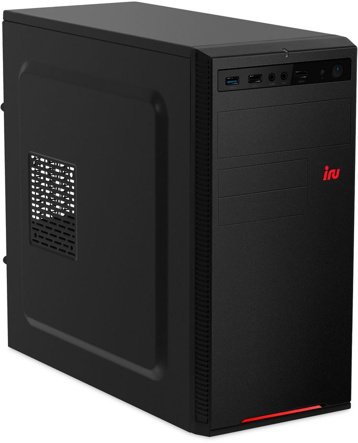 ПК IRU Planio 320A5S0 MT Ryzen 5 5600GT (3.6) 16Gb SSD512Gb RGr без ОС GbitEth 400W черный (RUS) (2195818)