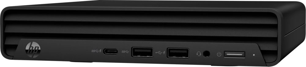Неттоп HP 260 G9 Mini i3 1315U (1.2) 8Gb SSD256Gb UHDG FreeDOS GbitEth WiFi BT 65W kb мышь клавиатура черный (9H6E0ET)