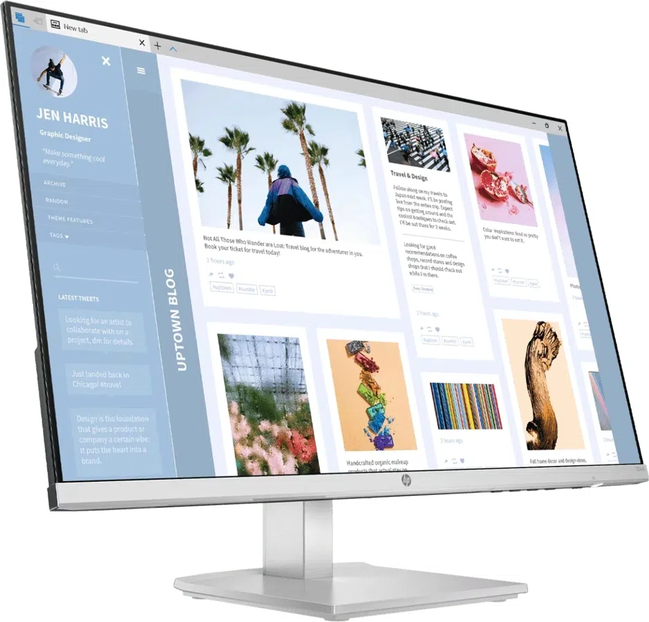 Монитор HP 23.8" Series 5 524sh серебристый/черный IPS LED 16:9 HDMI матовая HAS 1500:1 300cd 178гр/178гр 1920x1080 100Hz VGA FHD 3.45кг