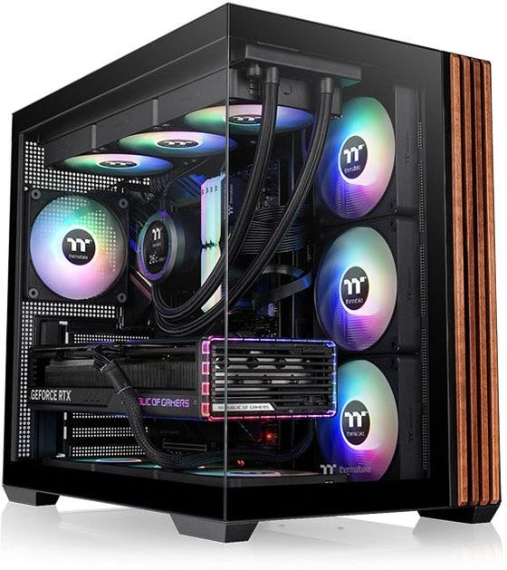Корпус Thermaltake View View 380 WS черный без БП ATX 6x120mm 2x140mm 2xUSB3.0 audio bott PSU