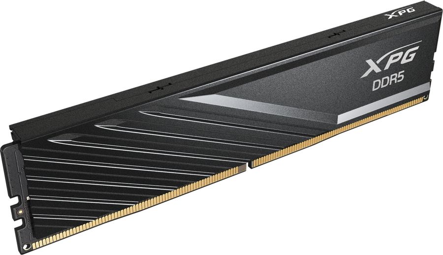 Память DDR5 8GB 5600MHz A-Data AX5U5600C468G-SLABBK XPG Lancer Blade RTL Gaming PC5-44800 CL46 DIMM 288-pin 1.1В single rank с радиатором Ret