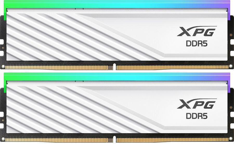 Память DDR5 2x16GB 6000MHz A-Data AX5U6000C2816G-DTLABRWH XPG Lancer Blade RGB RTL Gaming PC5-44800 CL28 DIMM 288-pin 1.4В single rank Ret