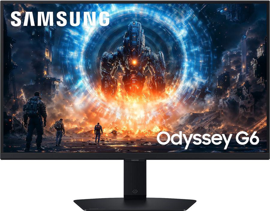 Монитор Samsung 27" Odyssey G6 S27FG606EIXCI черный IPS LED 16:9 HDMI матовая HAS Piv 350cd 178гр/178гр 2560x1440 350Hz FreeSync Premium DP 2K 6.4кг