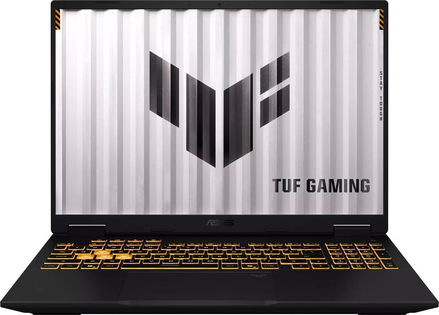 Ноутбук Asus TUF Gaming F16 FX610UH-TU026 Ryzen 7 260 16Gb SSD512Gb NVIDIA GeForce RTX 5060 8Gb 16" IPS WUXGA (1920x1200) без ОС black WiFi BT Cam (90NR0R61-M00160)
