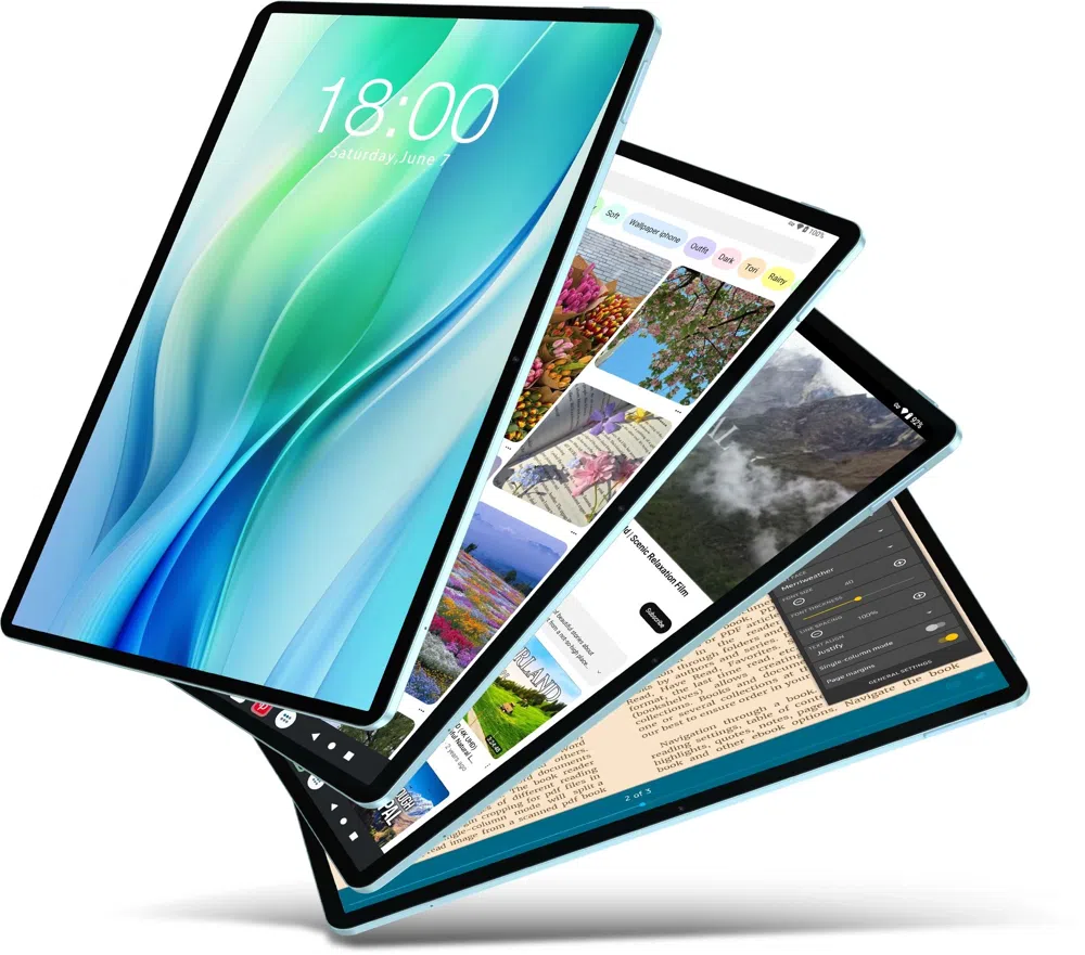 Планшет Teclast P50 T7250 (1.8) 8C RAM4Gb ROM128Gb 10.92" IPS 1280x800 4G Android 16 голубой 8Mpix 5Mpix BT WiFi microSD 1Tb 7000mAh 12hr