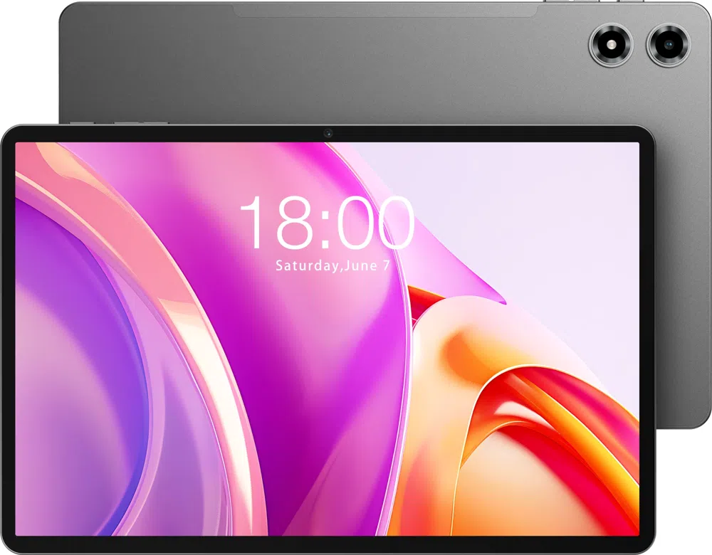 Планшет Teclast T50Plus Premium Set 2026 T7280 (2.2) 8C RAM6Gb ROM256Gb 10.95" IPS 1920x1200 4G Android 15 серый 13Mpix 8Mpix BT WiFi microSD 1Tb 8000mAh 15hr