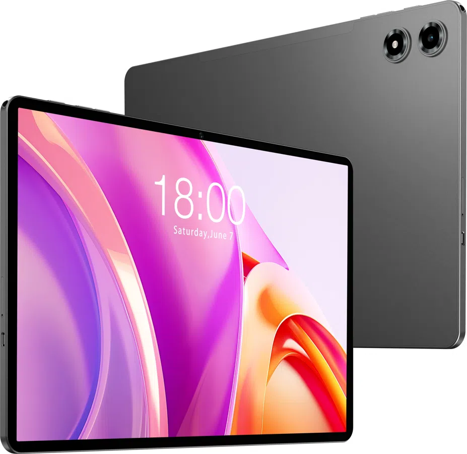 Планшет Teclast T50Plus Premium Set 2026 T7280 (2.2) 8C RAM6Gb ROM256Gb 10.95" IPS 1920x1200 4G Android 15 серый 13Mpix 8Mpix BT WiFi microSD 1Tb 8000mAh 15hr