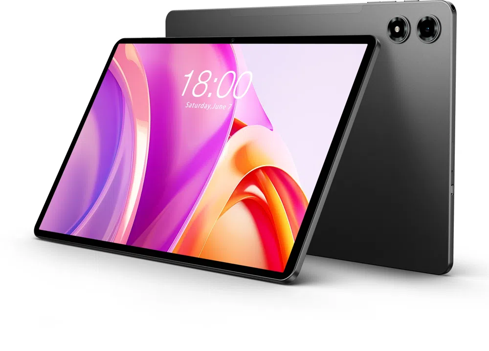 Планшет Teclast T50Plus Premium Set 2026 T7280 (2.2) 8C RAM6Gb ROM256Gb 10.95" IPS 1920x1200 4G Android 15 серый 13Mpix 8Mpix BT WiFi microSD 1Tb 8000mAh 15hr