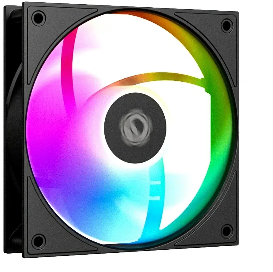 Корпус ID-Cooling View 500 черный без БП mATX 9x120mm 1xUSB2.0 1xUSB3.0 audio bott PSU