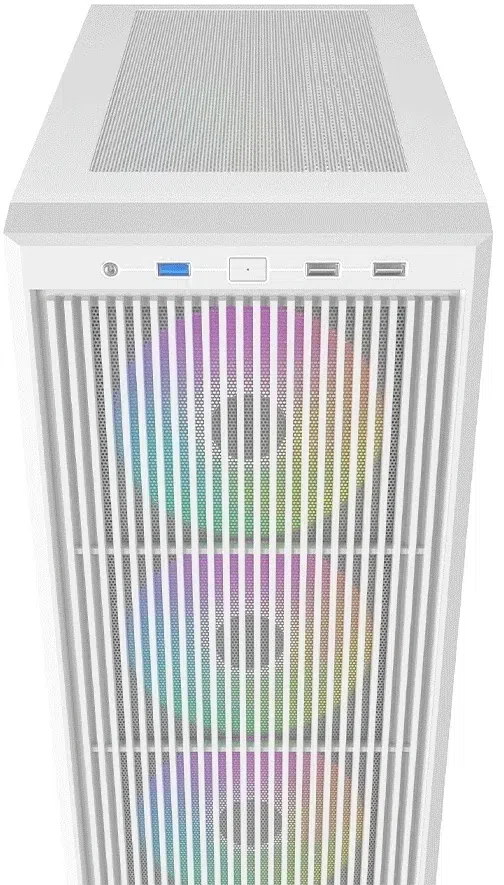 Корпус ID-Cooling Ware 310 белый без БП ATX 6x120mm 2xUSB2.0 1xUSB3.0 audio bott PSU