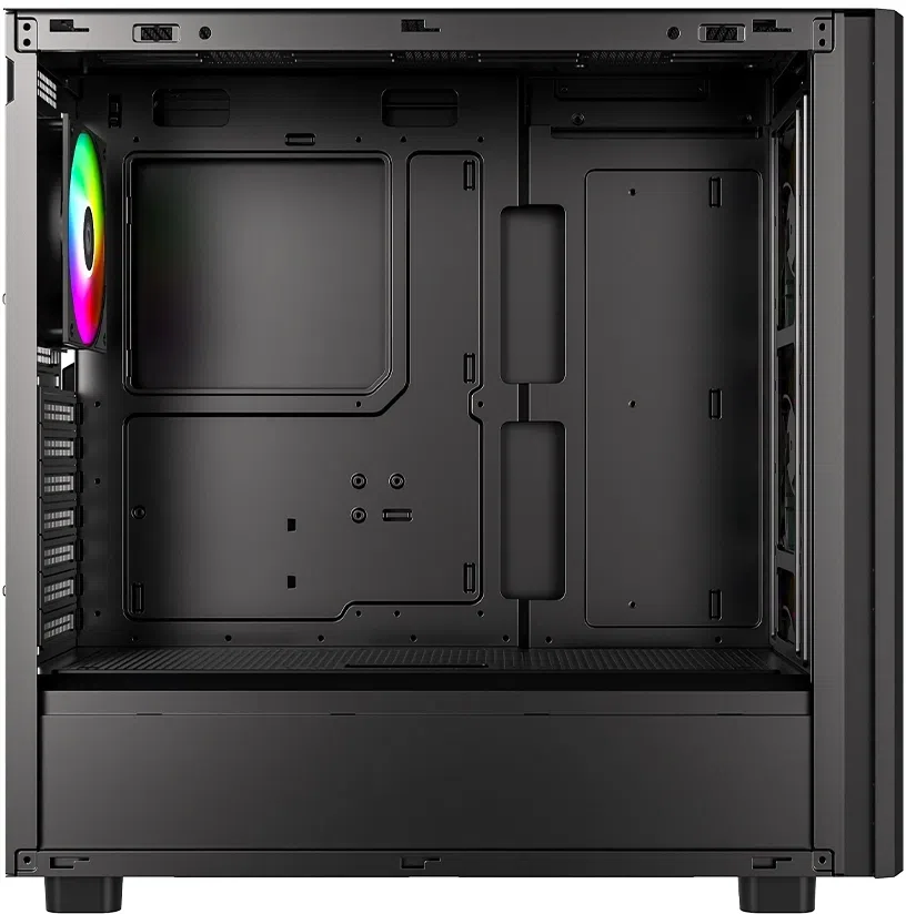 Корпус ID-Cooling Ware 510 черный без БП ATX 7x120mm 5x140mm 1xUSB2.0 1xUSB3.0 audio bott PSU