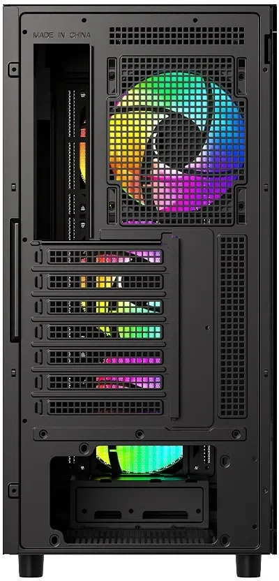Корпус ID-Cooling Ware 510 черный без БП ATX 7x120mm 5x140mm 1xUSB2.0 1xUSB3.0 audio bott PSU