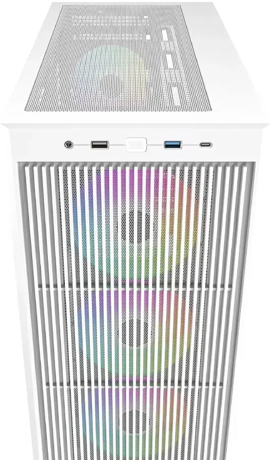 Корпус ID-Cooling Ware 510 белый без БП ATX 7x120mm 5x140mm 1xUSB2.0 1xUSB3.0 audio bott PSU