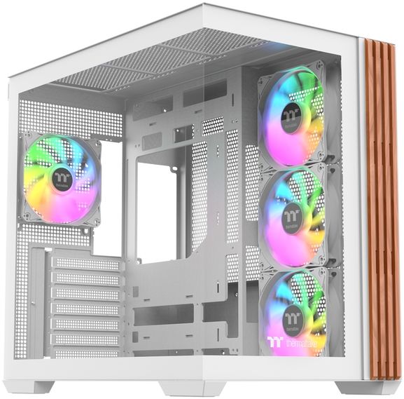 Корпус Thermaltake View 380 WS Snow белый без БП ATX 6x120mm 2x140mm 2xUSB3.0 audio bott PSU
