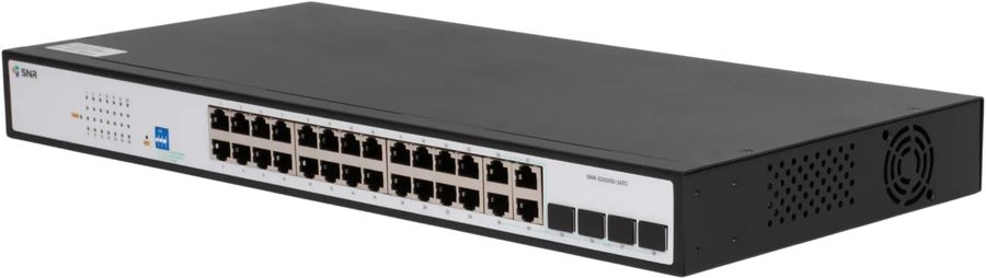 Коммутатор SNR SNR-S2300G-24TC (L2) 24x1Гбит/с 4xКомбо(1000BASE-T/SFP) управляемый