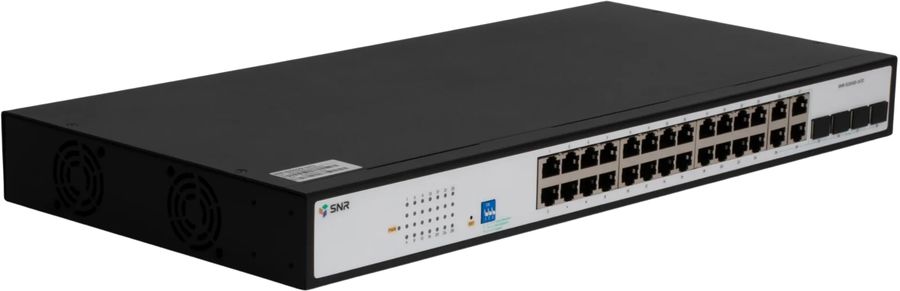 Коммутатор SNR SNR-S2300G-24TC (L2) 24x1Гбит/с 4xКомбо(1000BASE-T/SFP) управляемый