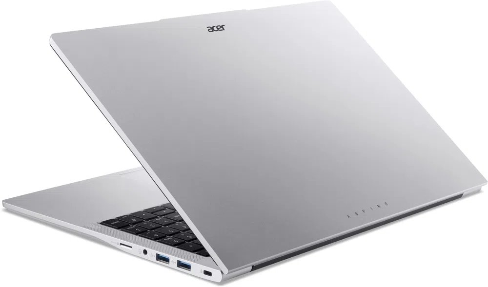 Ноутбук Acer Aspire Lite AL15-73P-76SN Core 7 240H 16Gb SSD512Gb Intel Graphics 15.6" IPS FHD (1920x1080) без ОС silver WiFi BT Cam 5100mAh (NX.X58CD.002)